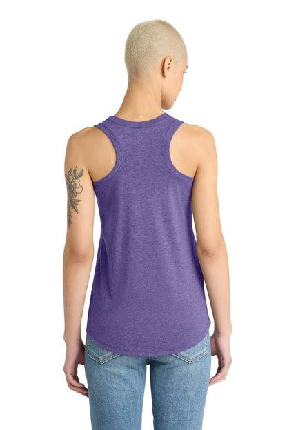 District  Women's Perfect Tri Racerback Tank. DM138L (Choose Your Logo)
