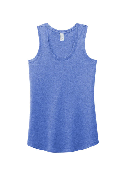District  Women's Perfect Tri Racerback Tank. DM138L (Choose Your Logo)