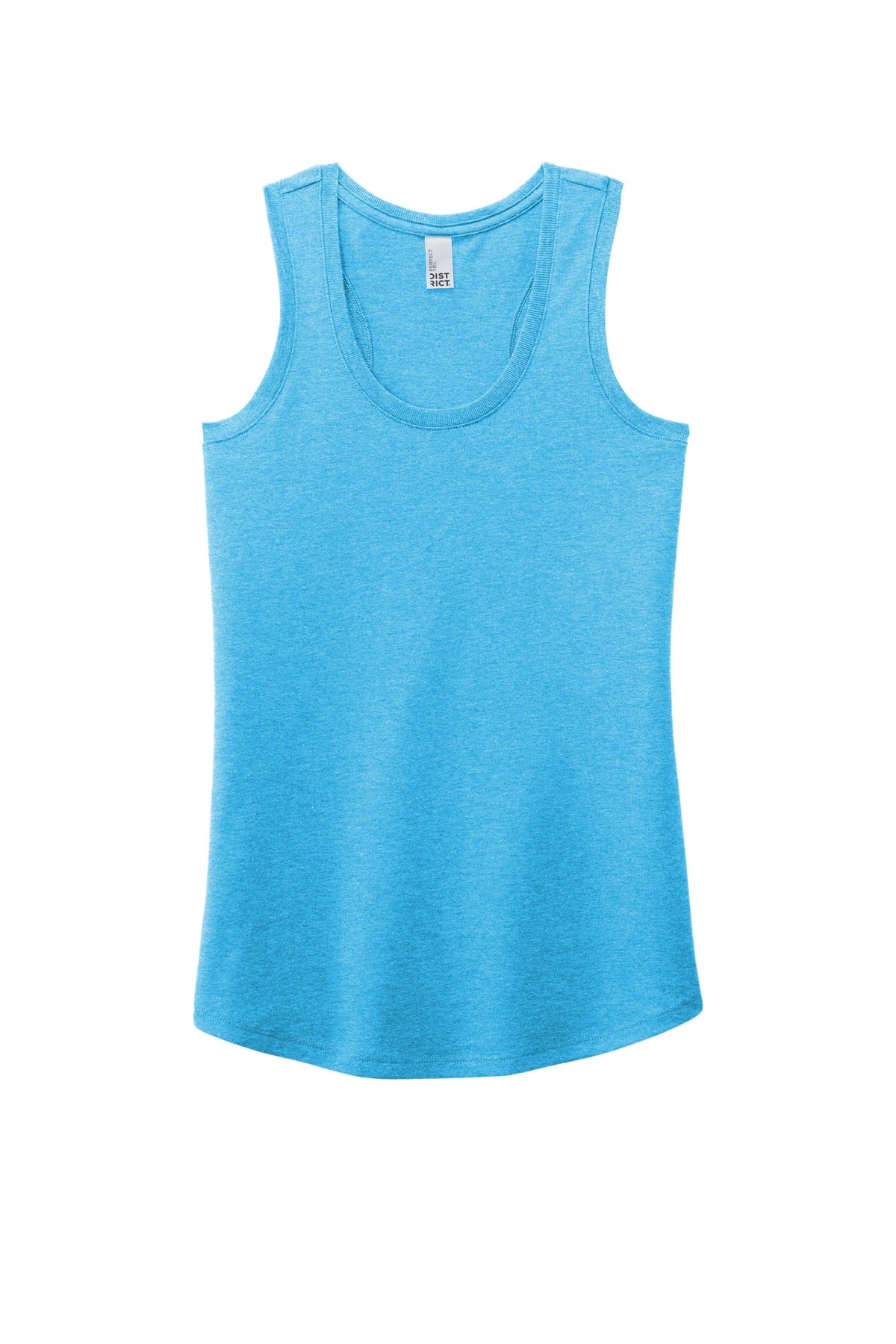 District  Women's Perfect Tri Racerback Tank. DM138L (Choose Your Logo)