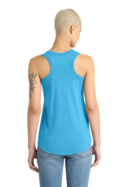 District  Women's Perfect Tri Racerback Tank. DM138L (Choose Your Logo)