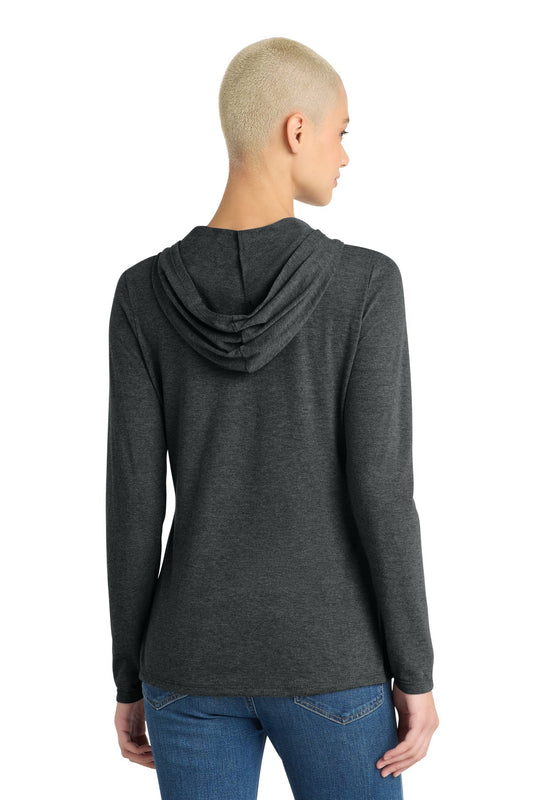 District Women's Perfect Tri Long Sleeve Hoodie. DM139L