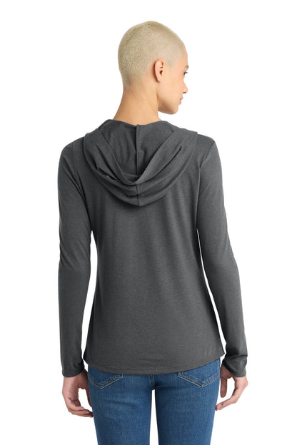 District Women's Perfect Tri Long Sleeve Hoodie. DM139L