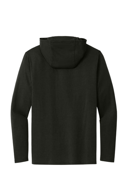 District Perfect Tri Long Sleeve Hoodie. DM139 (Choose Your Design)