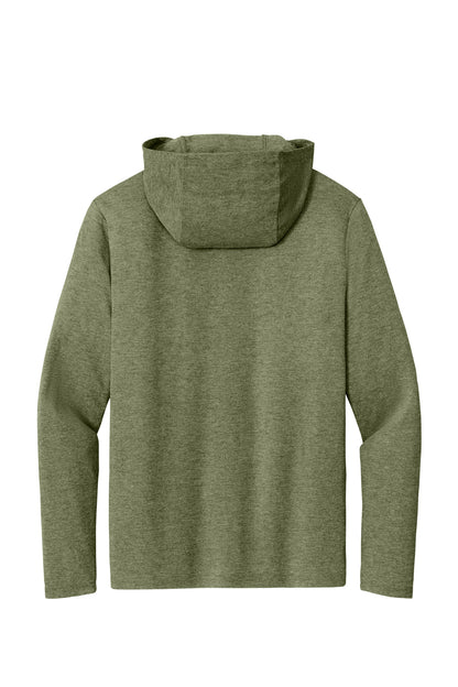 District Perfect Tri Long Sleeve Hoodie. DM139 (Choose Your Design)