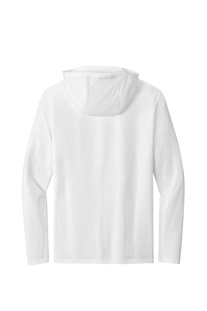 District Perfect Tri Long Sleeve Hoodie. DM139 (Choose Your Design)