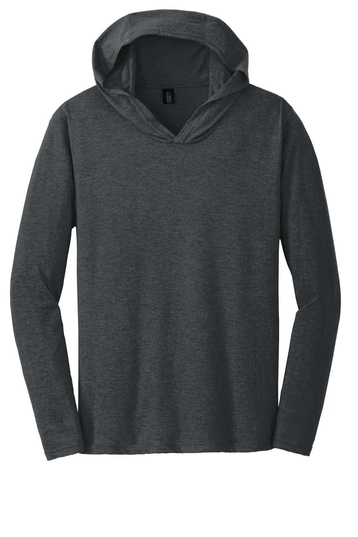District Perfect Tri Long Sleeve Hoodie. DM139 (Choose Your Design)