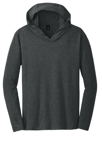 District Perfect Tri Long Sleeve Hoodie. DM139 (Choose Your Design)