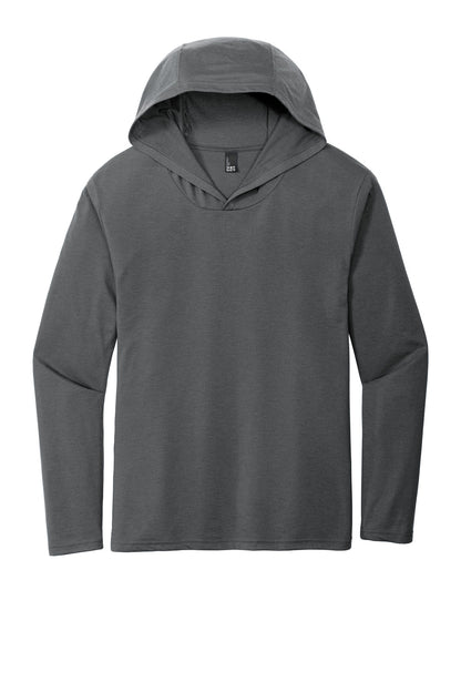 District Perfect Tri Long Sleeve Hoodie. DM139 (Choose Your Design)