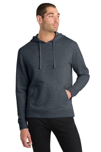 District Lightweight Fleece Hoodie. DM391 (Choose Your Design)