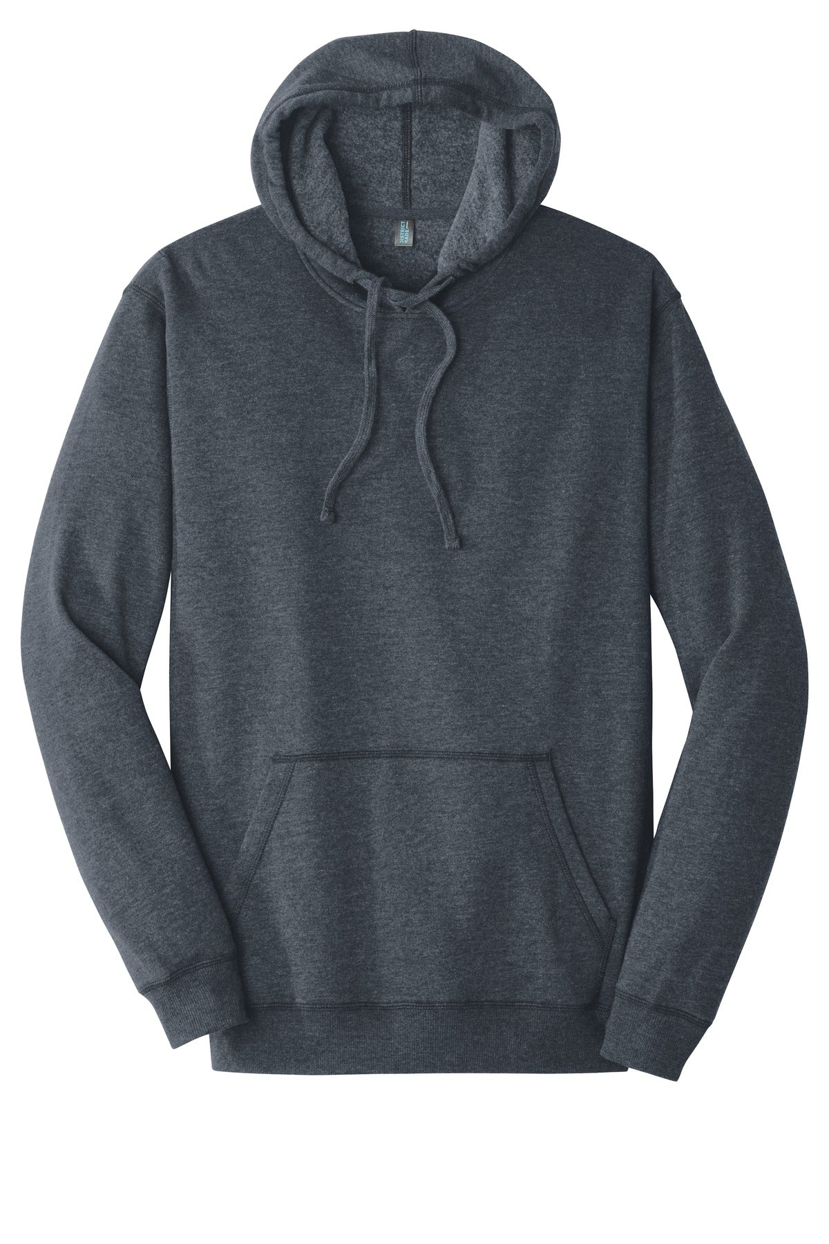 District Lightweight Fleece Hoodie. DM391 (Choose Your Design)