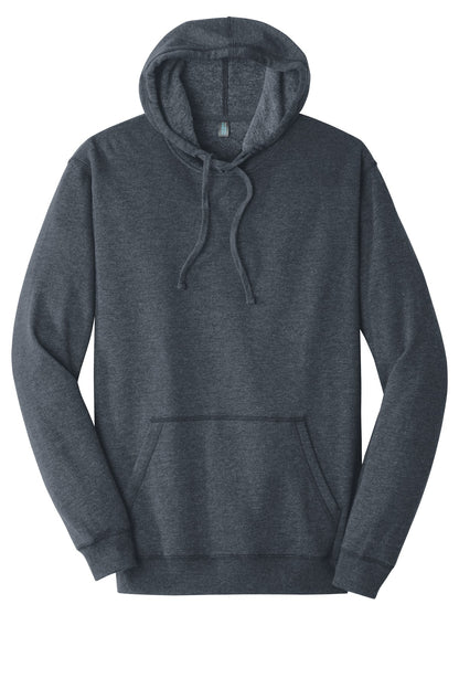 District Lightweight Fleece Hoodie. DM391 (Choose Your Design)