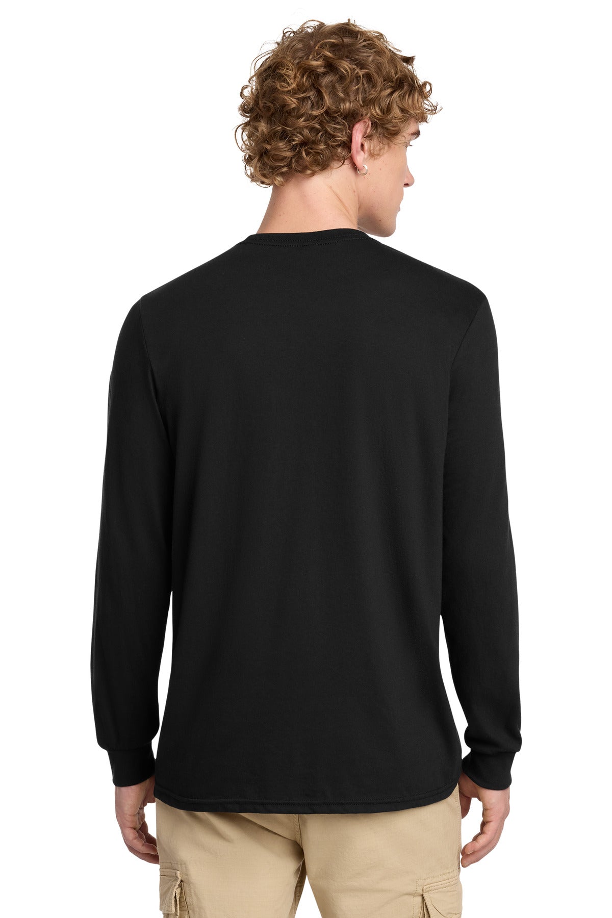 District Perfect Blend CVC Long Sleeve Tee. DT109 (Choose Your Design)