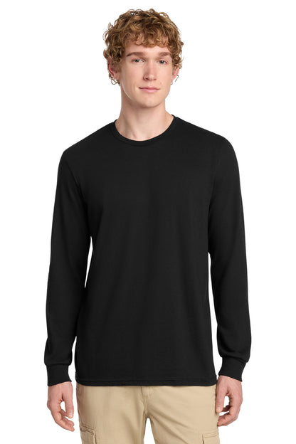 District Perfect Blend CVC Long Sleeve Tee. DT109 (Choose Your Design)