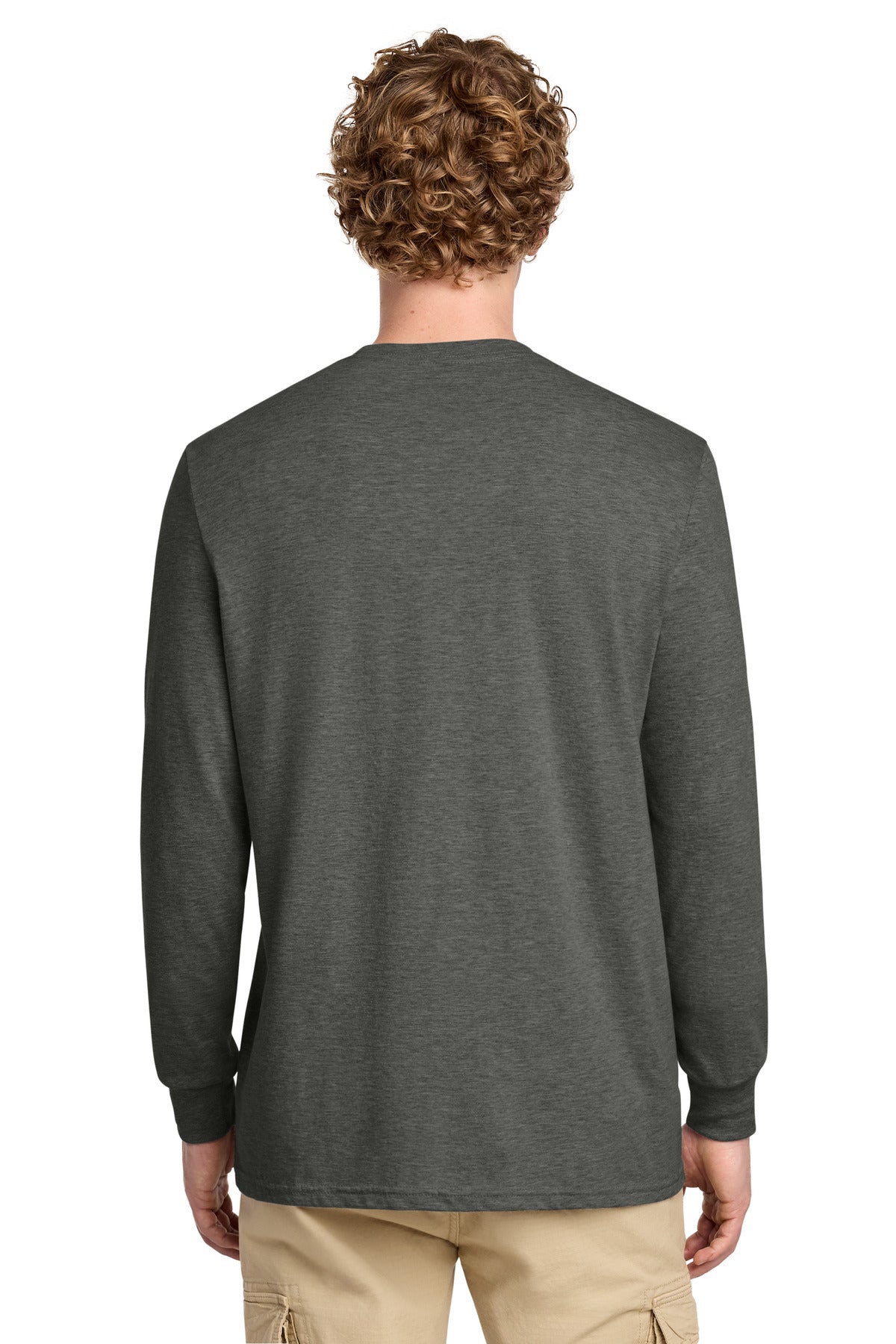 District Perfect Blend CVC Long Sleeve Tee. DT109 (Choose Your Design)