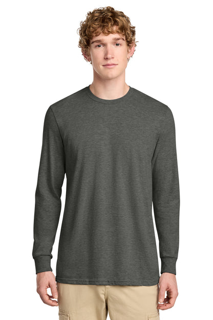 District Perfect Blend CVC Long Sleeve Tee. DT109 (Choose Your Design)