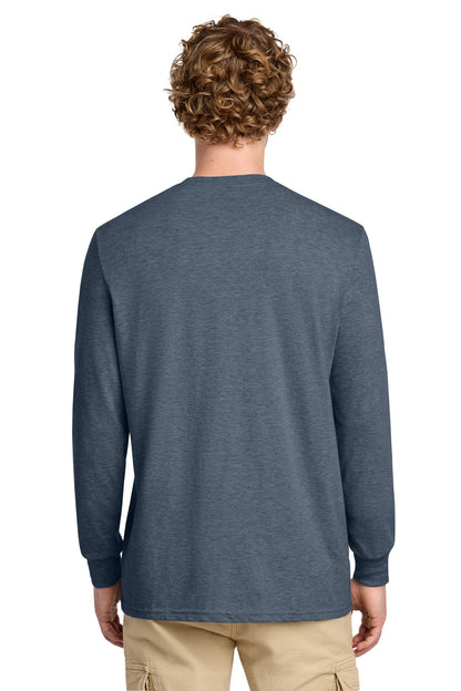 District Perfect Blend CVC Long Sleeve Tee. DT109 (Choose Your Design)