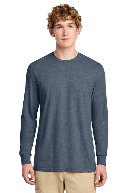 District Perfect Blend CVC Long Sleeve Tee. DT109 (Choose Your Design)