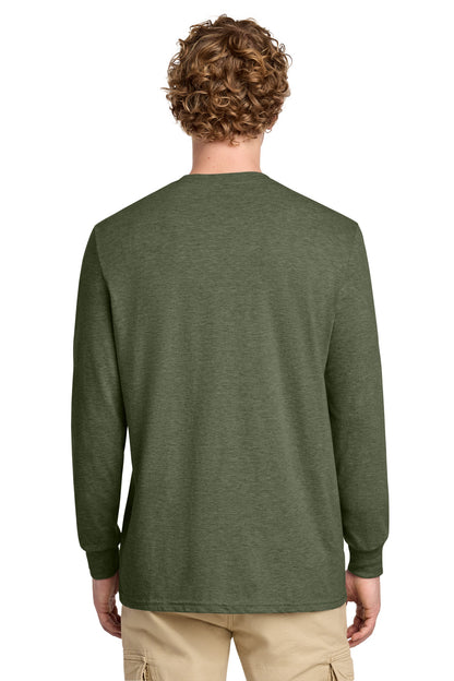District Perfect Blend CVC Long Sleeve Tee. DT109 (Choose Your Design)