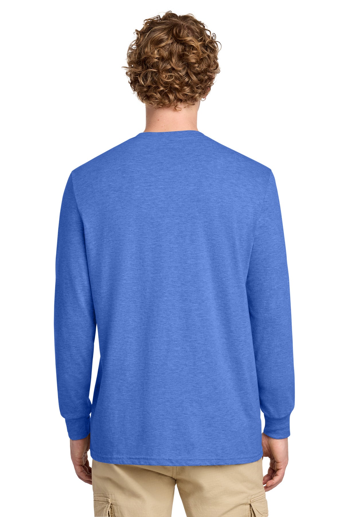 District Perfect Blend CVC Long Sleeve Tee. DT109 (Choose Your Design)