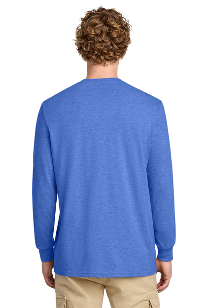 District Perfect Blend CVC Long Sleeve Tee. DT109 (Choose Your Design)