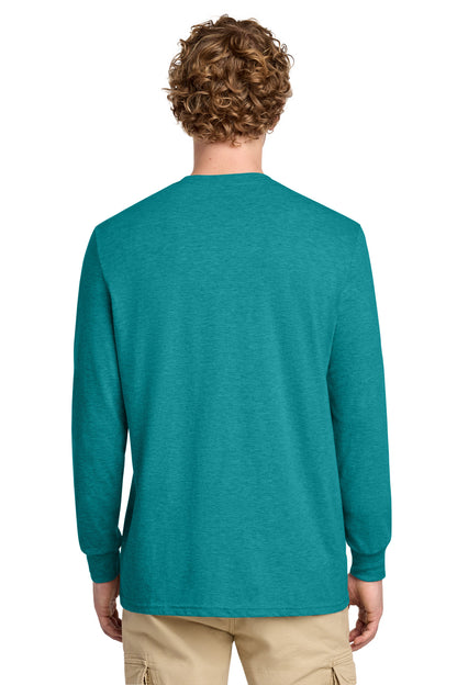 District Perfect Blend CVC Long Sleeve Tee. DT109 (Choose Your Design)