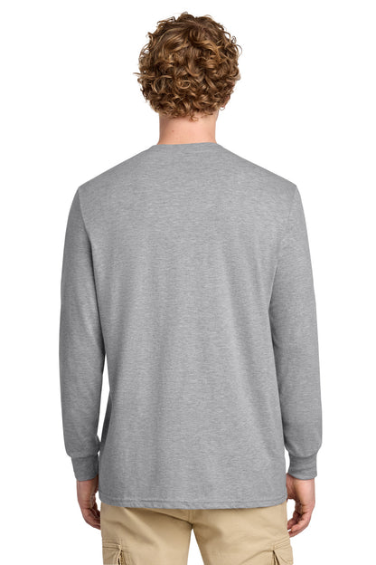 District Perfect Blend CVC Long Sleeve Tee. DT109 (Choose Your Design)