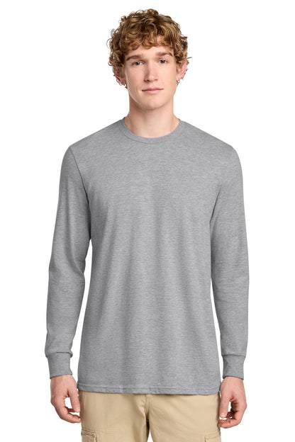 District Perfect Blend CVC Long Sleeve Tee. DT109 (Choose Your Design)