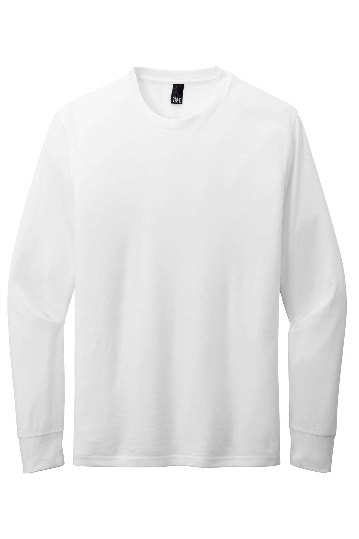 District Perfect Blend CVC Long Sleeve Tee. DT109 (Choose Your Design)