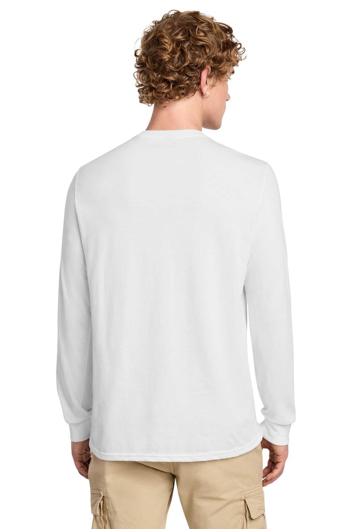 District Perfect Blend CVC Long Sleeve Tee. DT109 (Choose Your Design)