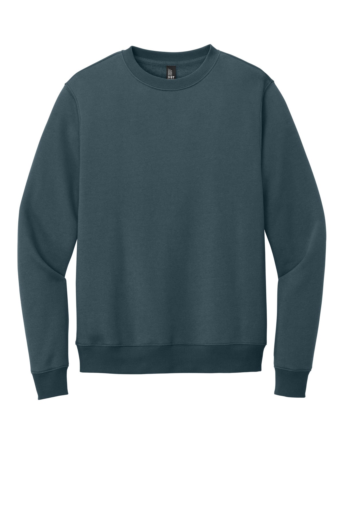 District Perfect Weight Fleece Crew. DT1106 (Choose Your Design)