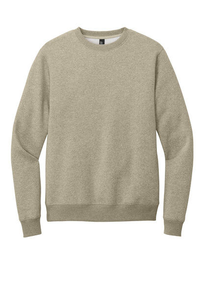District Perfect Weight Fleece Crew. DT1106 (Choose Your Design)