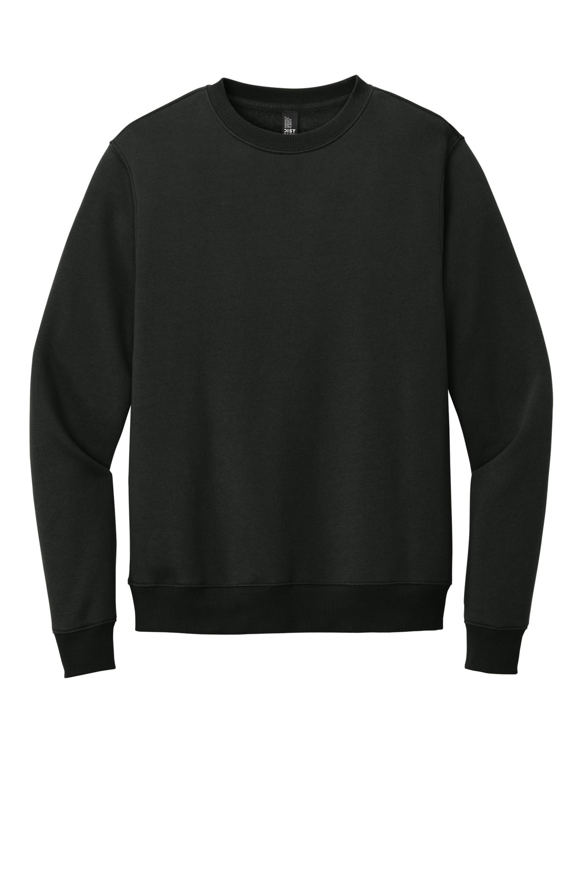 District Perfect Weight Fleece Crew. DT1106 (Choose Your Design)
