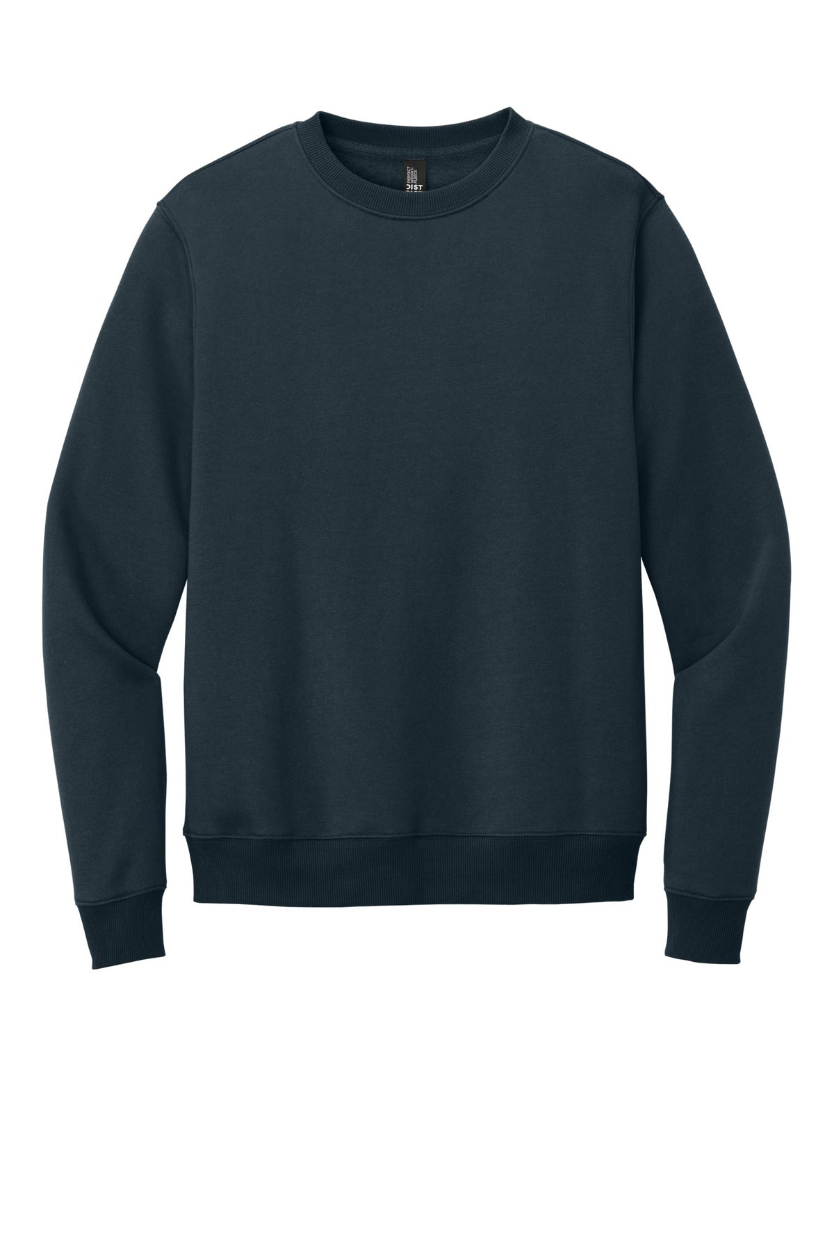 District Perfect Weight Fleece Crew. DT1106 (Choose Your Design)