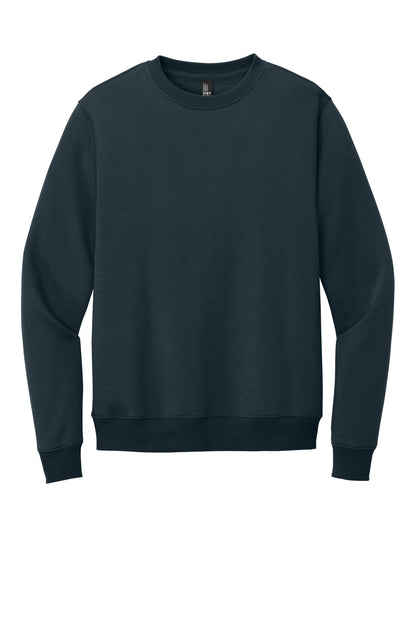 District Perfect Weight Fleece Crew. DT1106 (Choose Your Design)