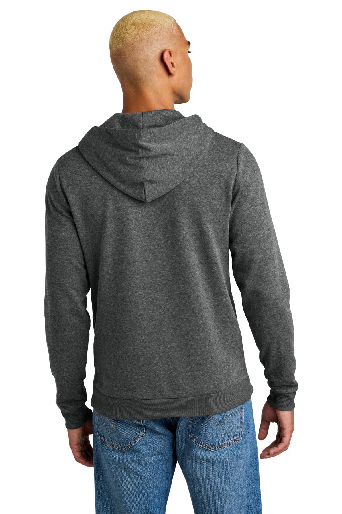 District Perfect Tri Fleece Pullover Hoodie. DT1300 (Choose Your Design)