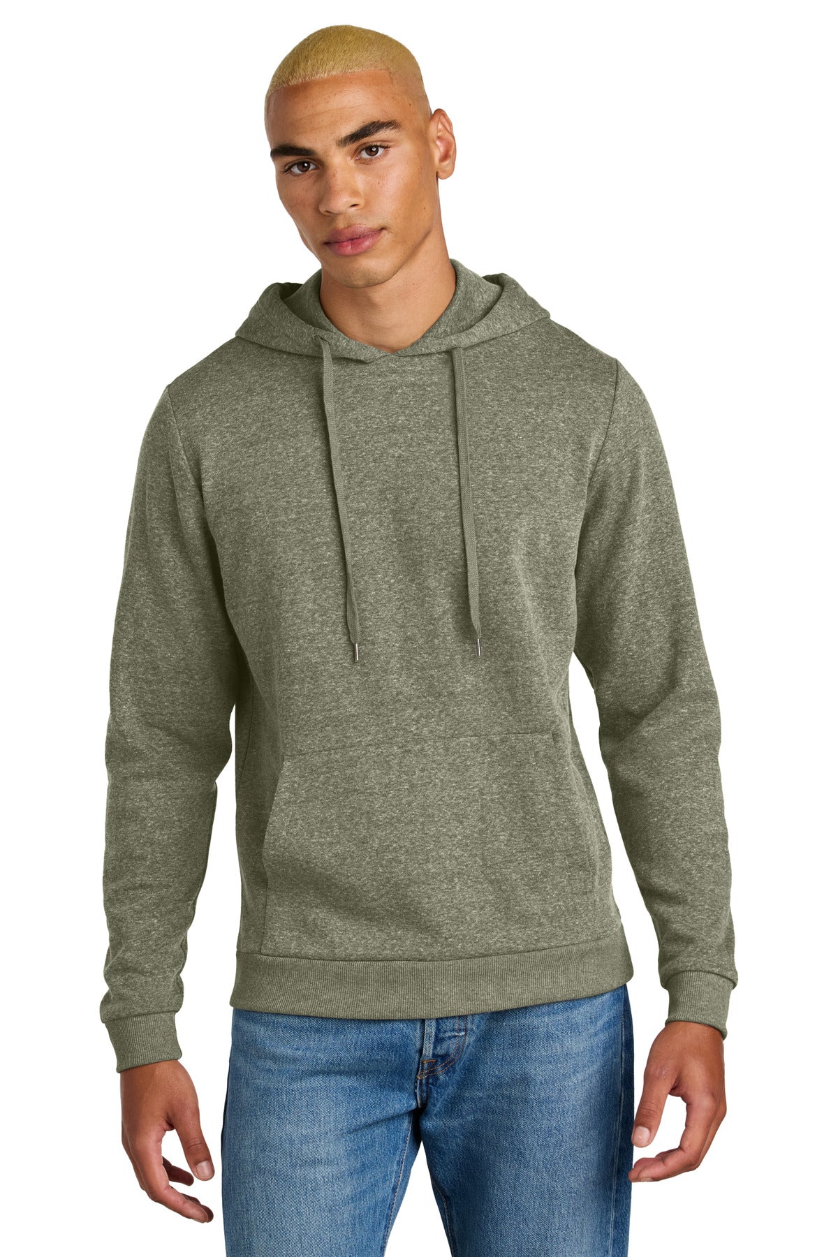 District Perfect Tri Fleece Pullover Hoodie. DT1300 (Choose Your Design)