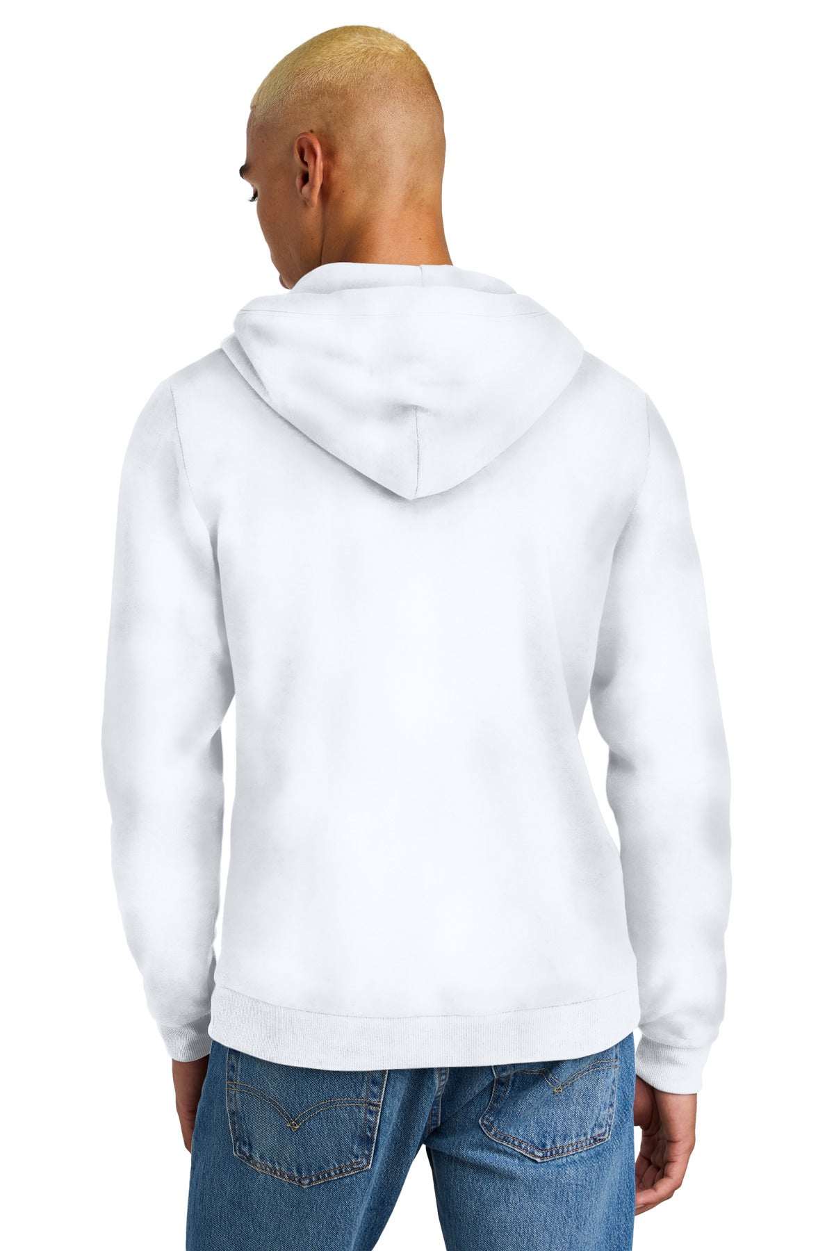 District Perfect Tri Fleece Pullover Hoodie. DT1300 (Choose Your Design)