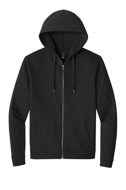 District Perfect Tri Fleece Full-Zip Hoodie. DT1302 (Choose Your Design)
