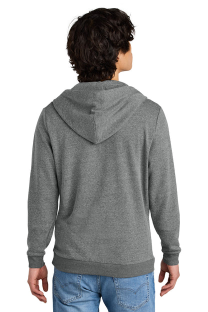 District Perfect Tri Fleece Full-Zip Hoodie. DT1302 (Choose Your Design)