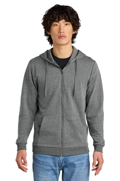 District Perfect Tri Fleece Full-Zip Hoodie. DT1302 (Choose Your Design)
