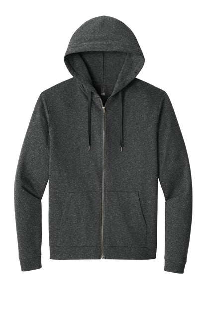District Perfect Tri Fleece Full-Zip Hoodie. DT1302 (Choose Your Design)