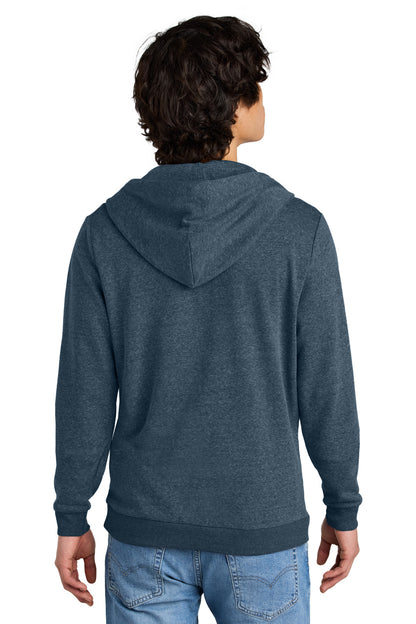 District Perfect Tri Fleece Full-Zip Hoodie. DT1302 (Choose Your Design)