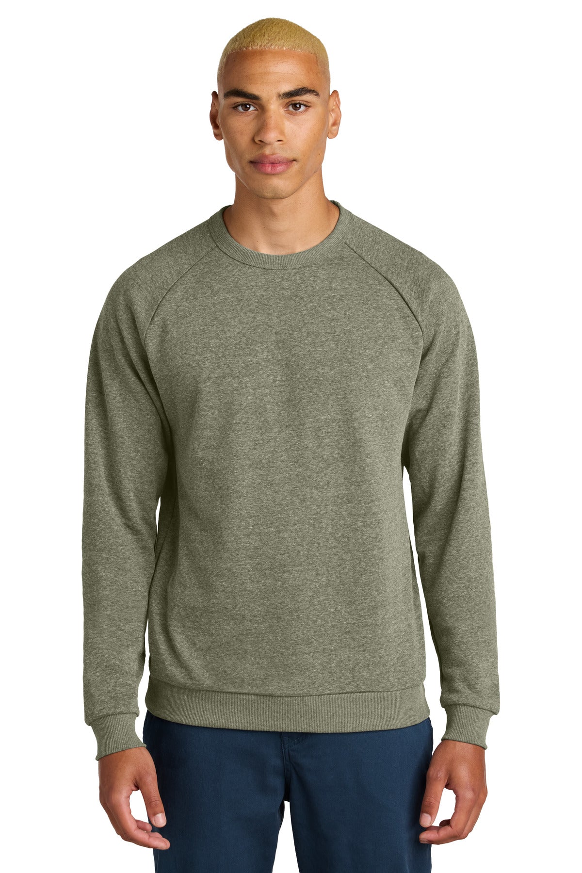 District Perfect Tri Fleece Crewneck Sweatshirt DT1304