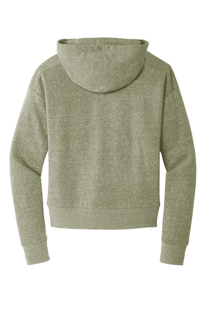 District Women's Perfect Tri Fleece 1/2-Zip Pullover. DT1311 (Choose Your Design)