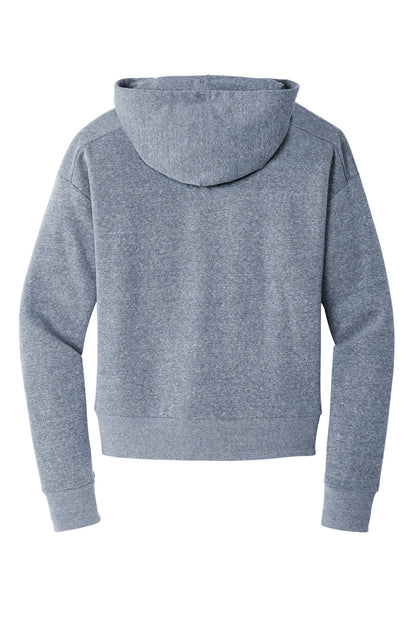 District Women's Perfect Tri Fleece 1/2-Zip Pullover. DT1311 (Choose Your Design)