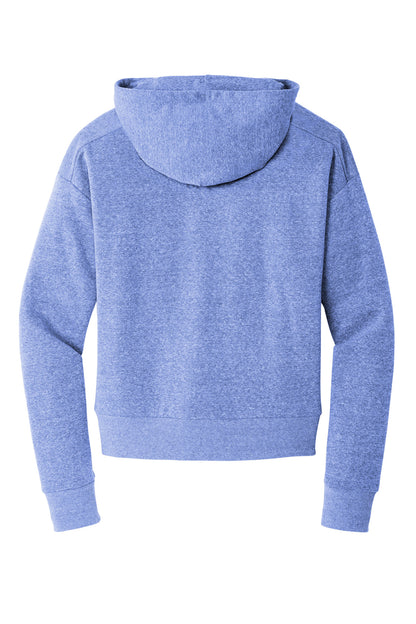 District Women's Perfect Tri Fleece 1/2-Zip Pullover. DT1311 (Choose Your Design)