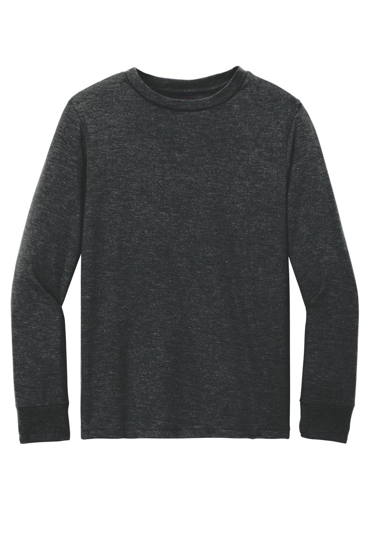 District Youth Perfect Tri Long Sleeve Tee. DT132Y (Choose Your Design)