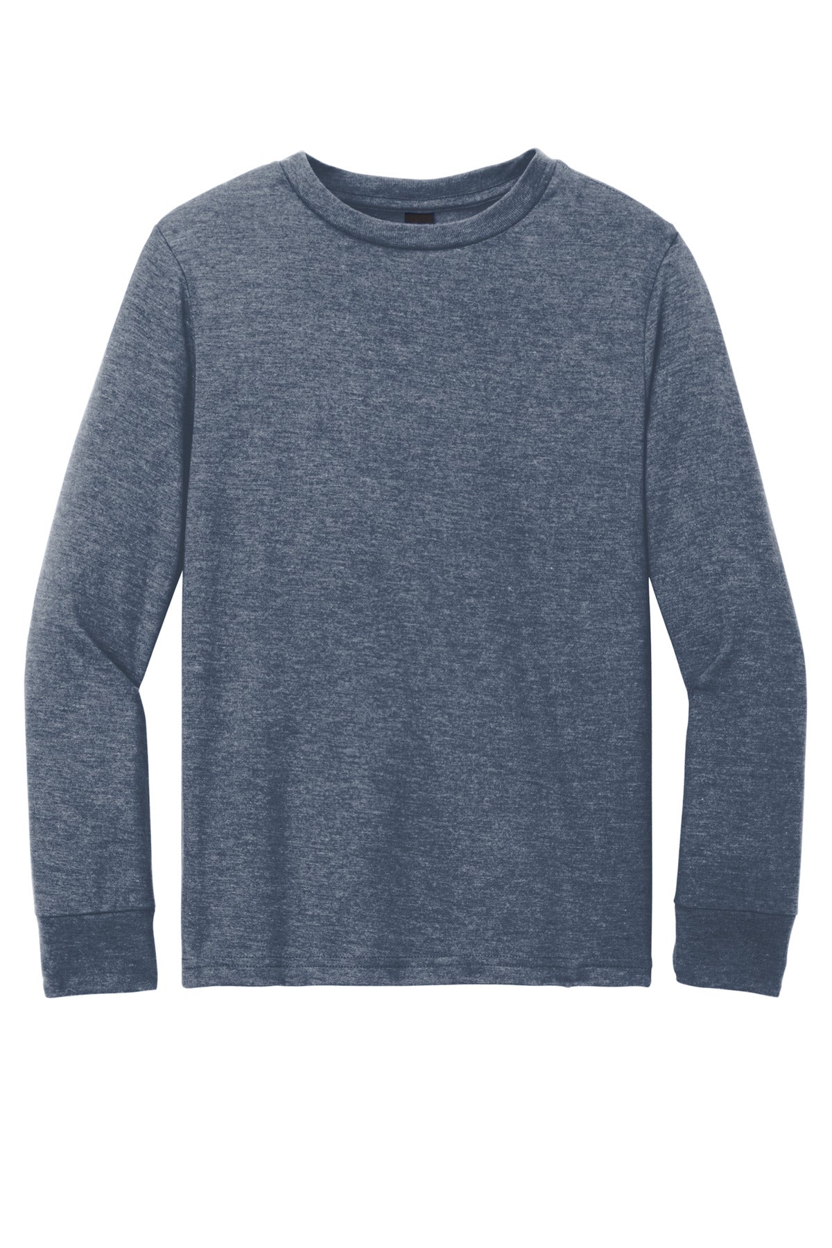 District Youth Perfect Tri Long Sleeve Tee. DT132Y (Choose Your Design)