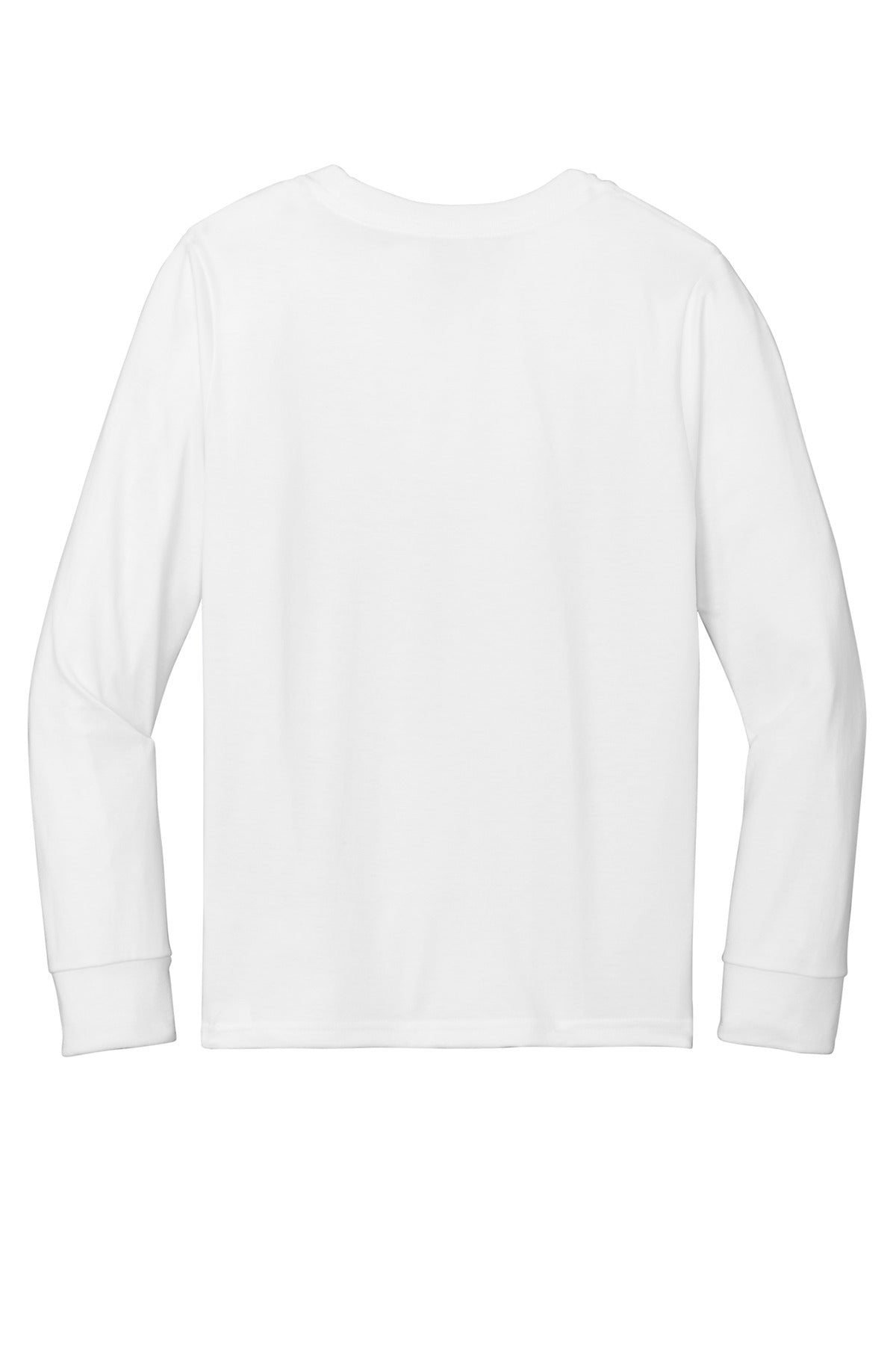 District Youth Perfect Tri Long Sleeve Tee. DT132Y (Choose Your Design)