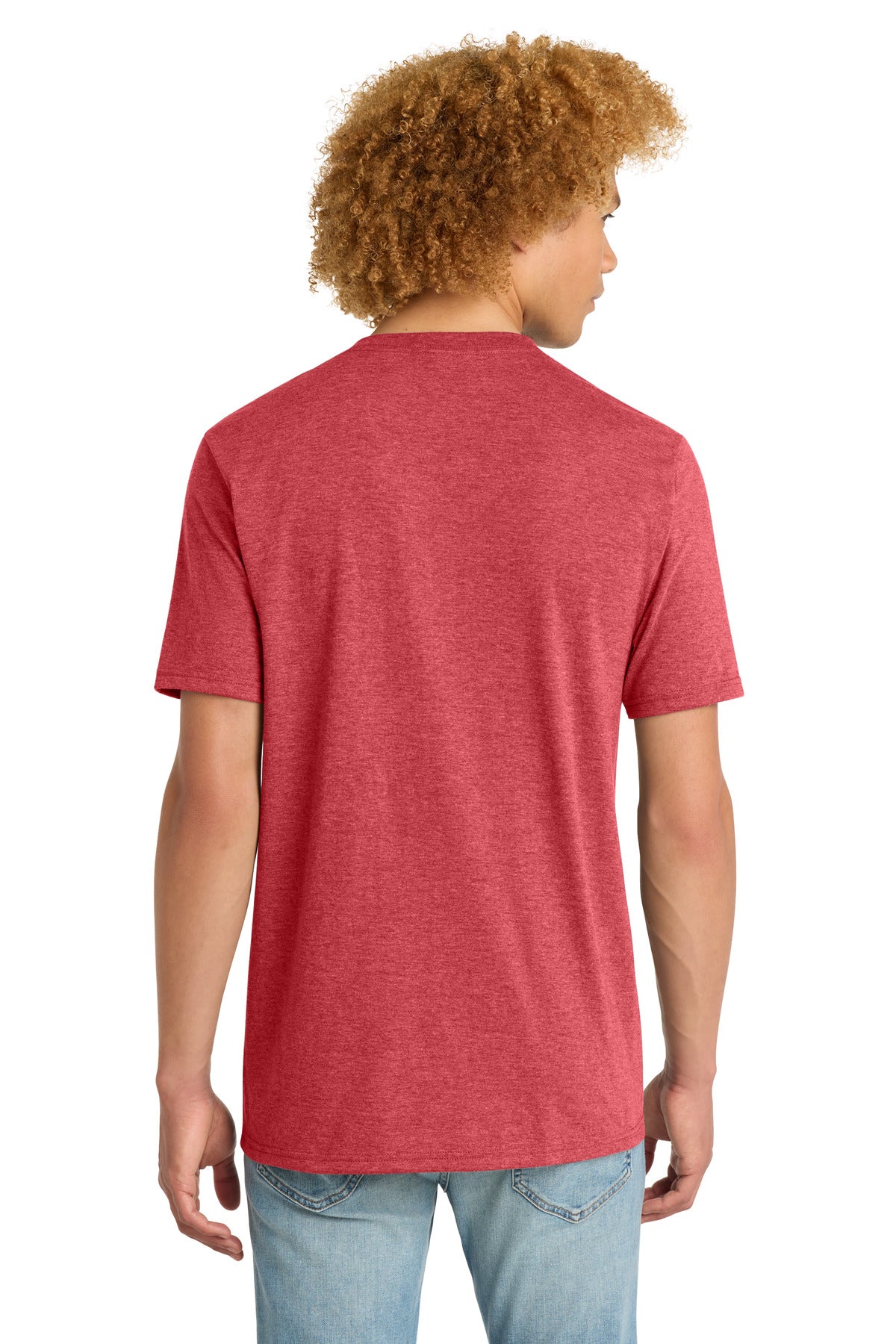District Perfect Tri V-Neck Tee. DT1350 (Choose Your Design)